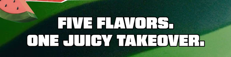 Five Flavors. One Juicy Takeover.