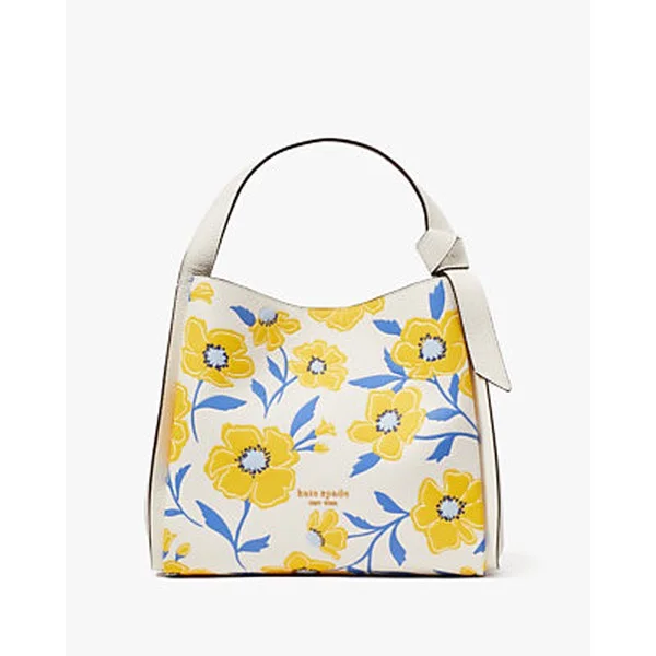 Knott Sunshine Floral Medium Crossbody Tote