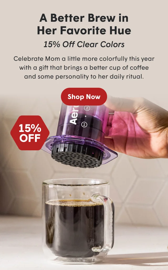 15% OFF Clear Colors