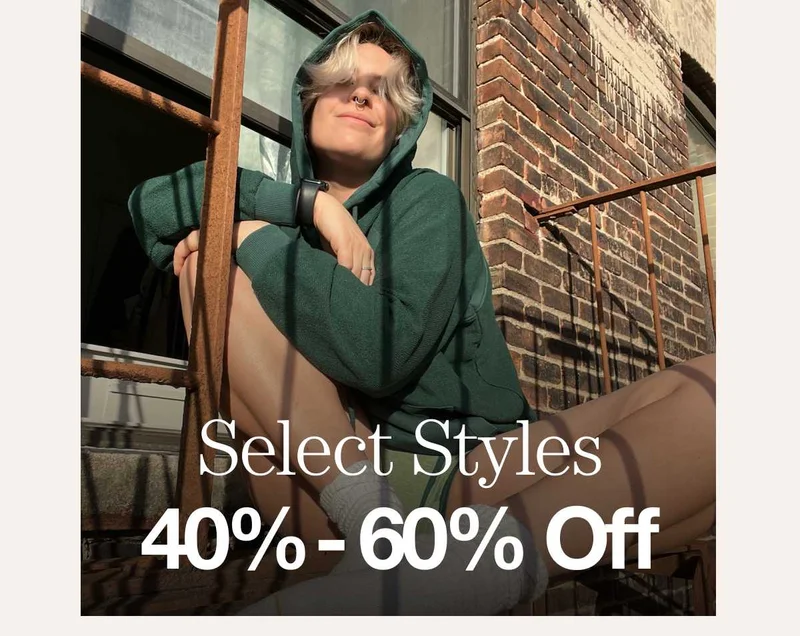 Select Styles 40% - 60% Off