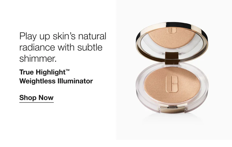 Play up skin's natural radiance with subtle shimmer. True Highlight™ Weightless Illuminator Shop Now