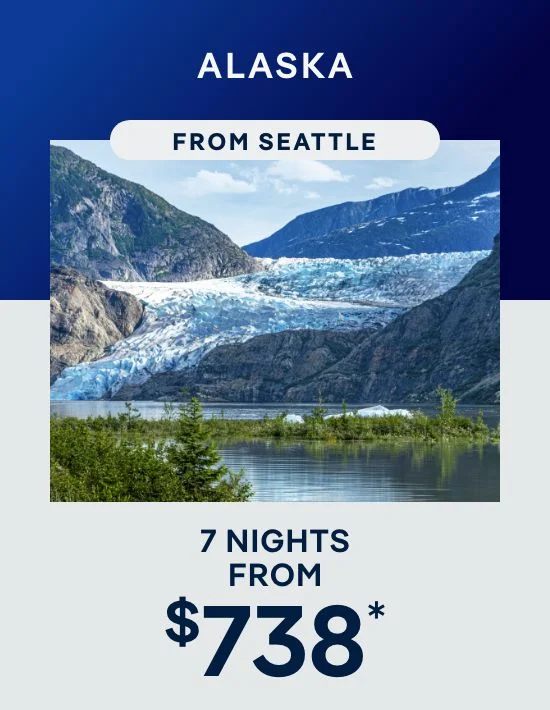 Alaska From Seattle – 7 Nights – Click to View Cruises & Book Now Alaska From Seattle – 7 Nights – Click to View Cruises & Book Now