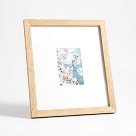 light oak wood picture frame