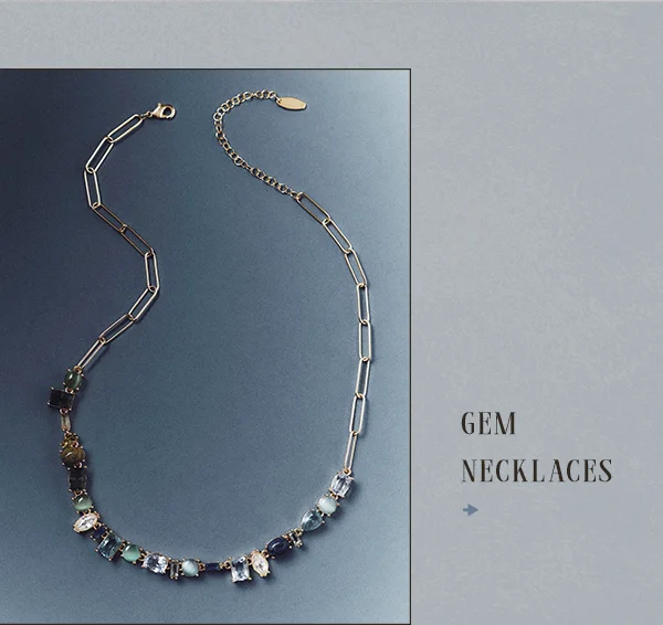 Gem necklaces