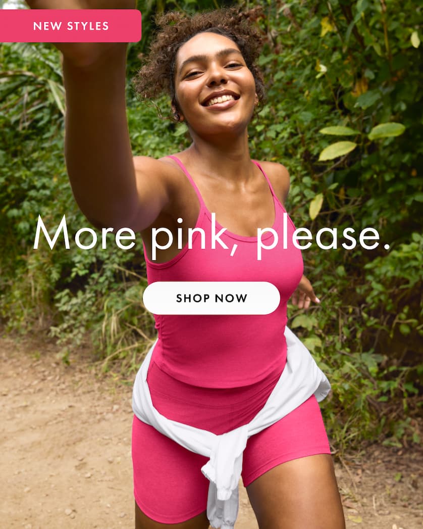 More pink, please.