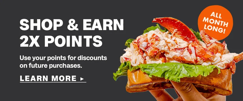 Shop & Earn 2x Points