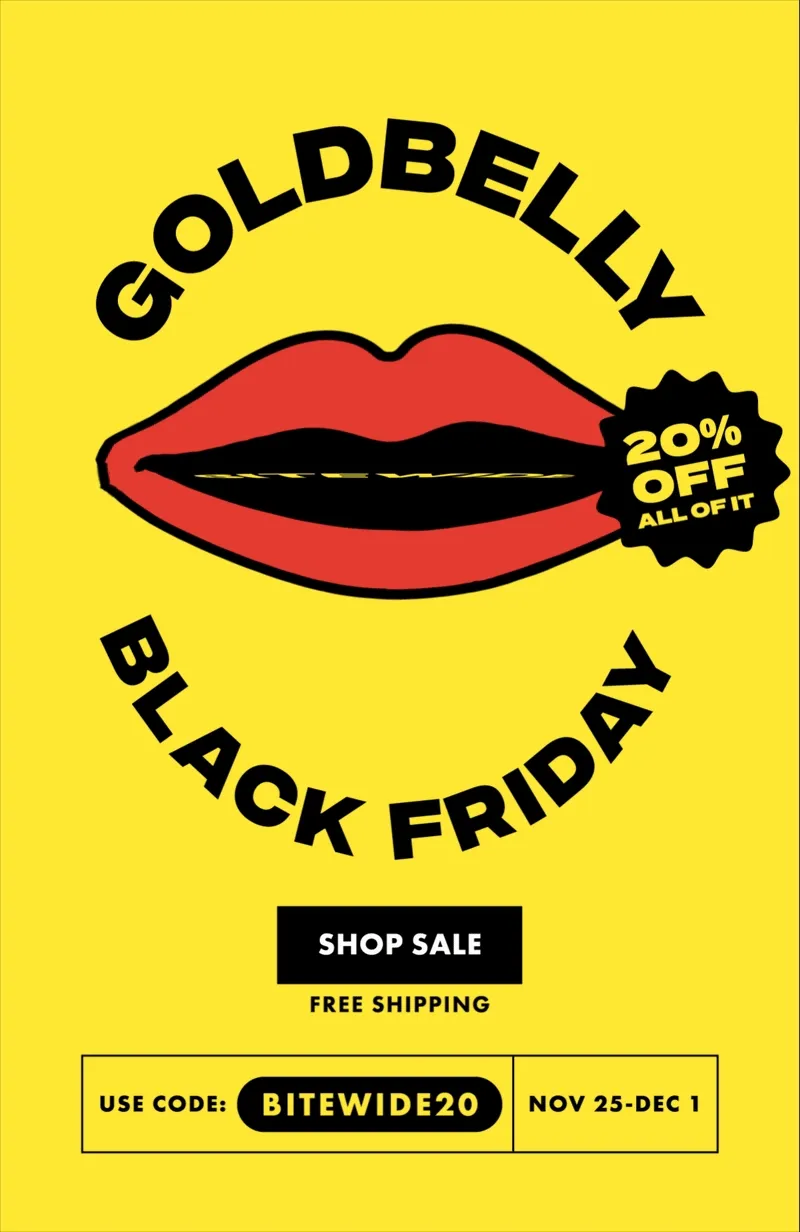 20% Off Black Friday Sale!