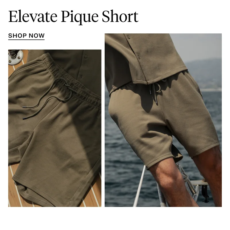 Shop Elevate Pique Short