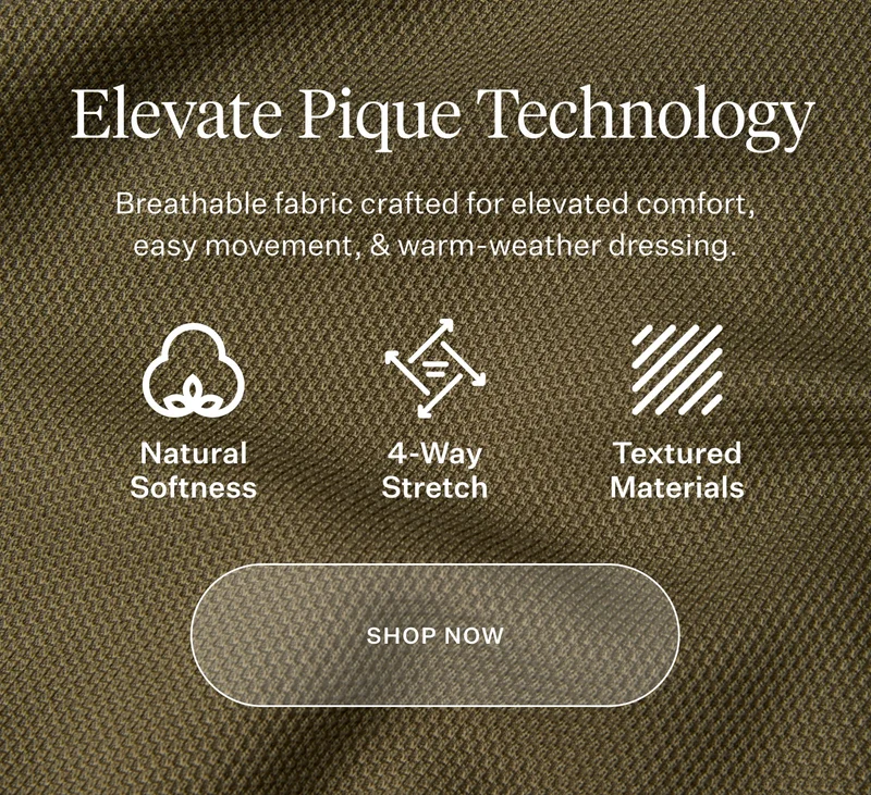 Shop Elevate Pique