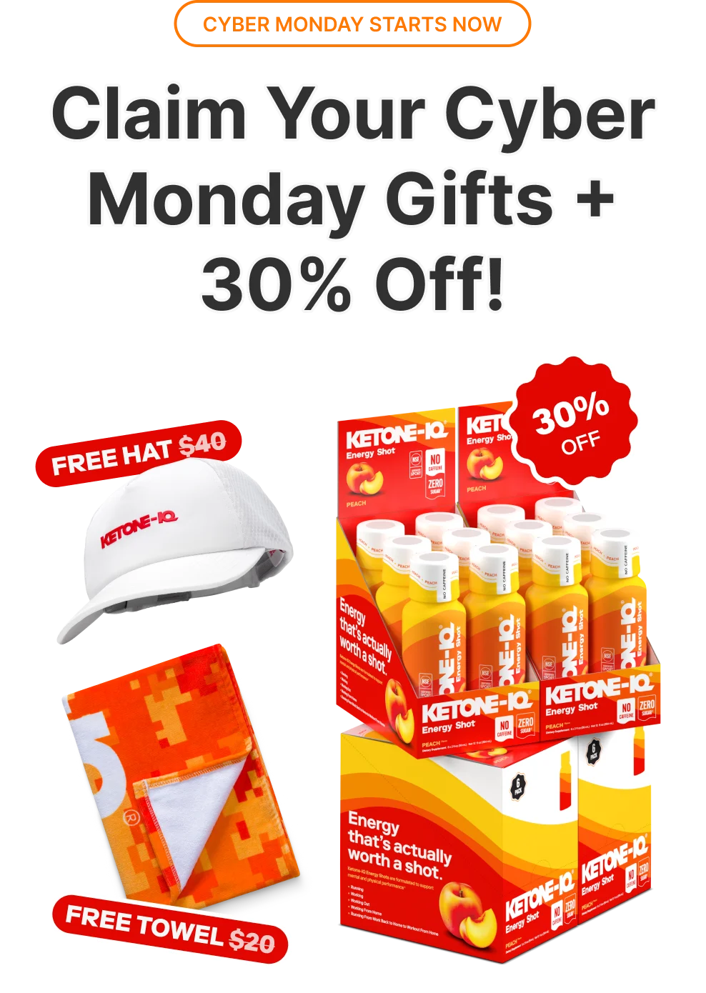 Claim Your Cyber Monday Gifts + 30% Off!