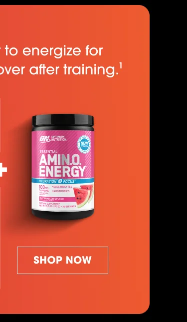 The Classic pair to enegize for workouts and recover after training.1 Amino Energy Shop Now