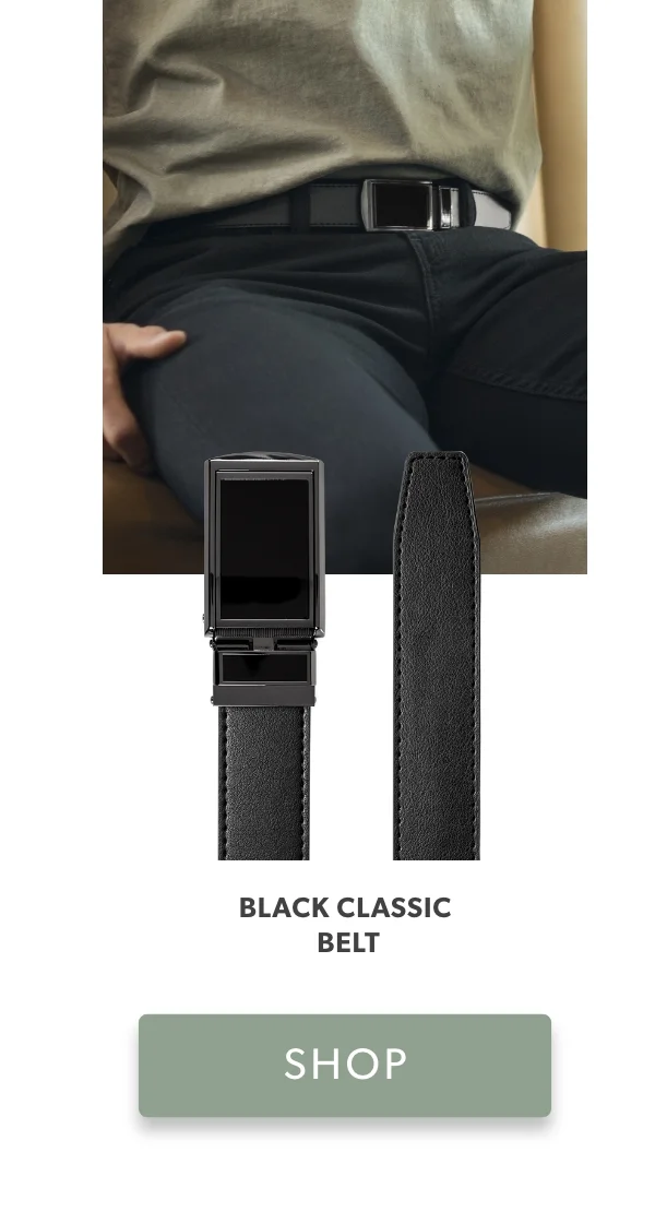 Black Classic Belt