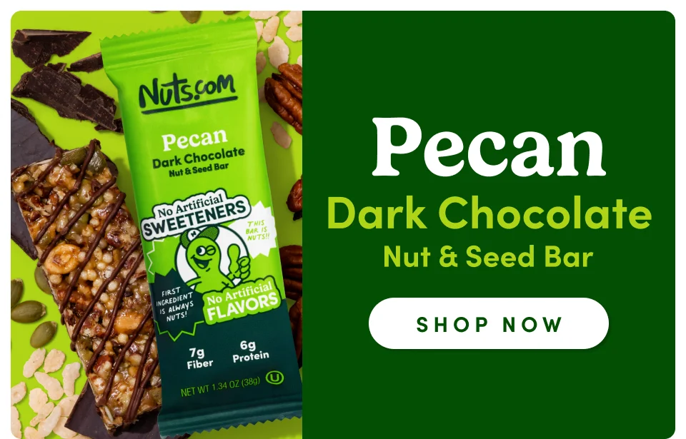 Pecan Dark Chocolate Nut & Seed Bar