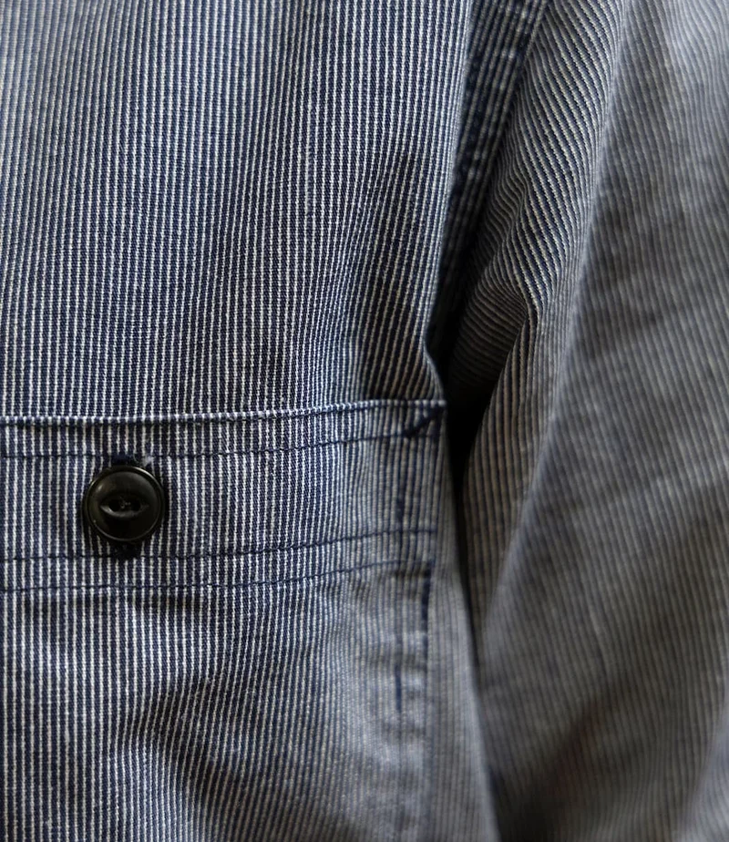 Indigo Stripe Workshirt
