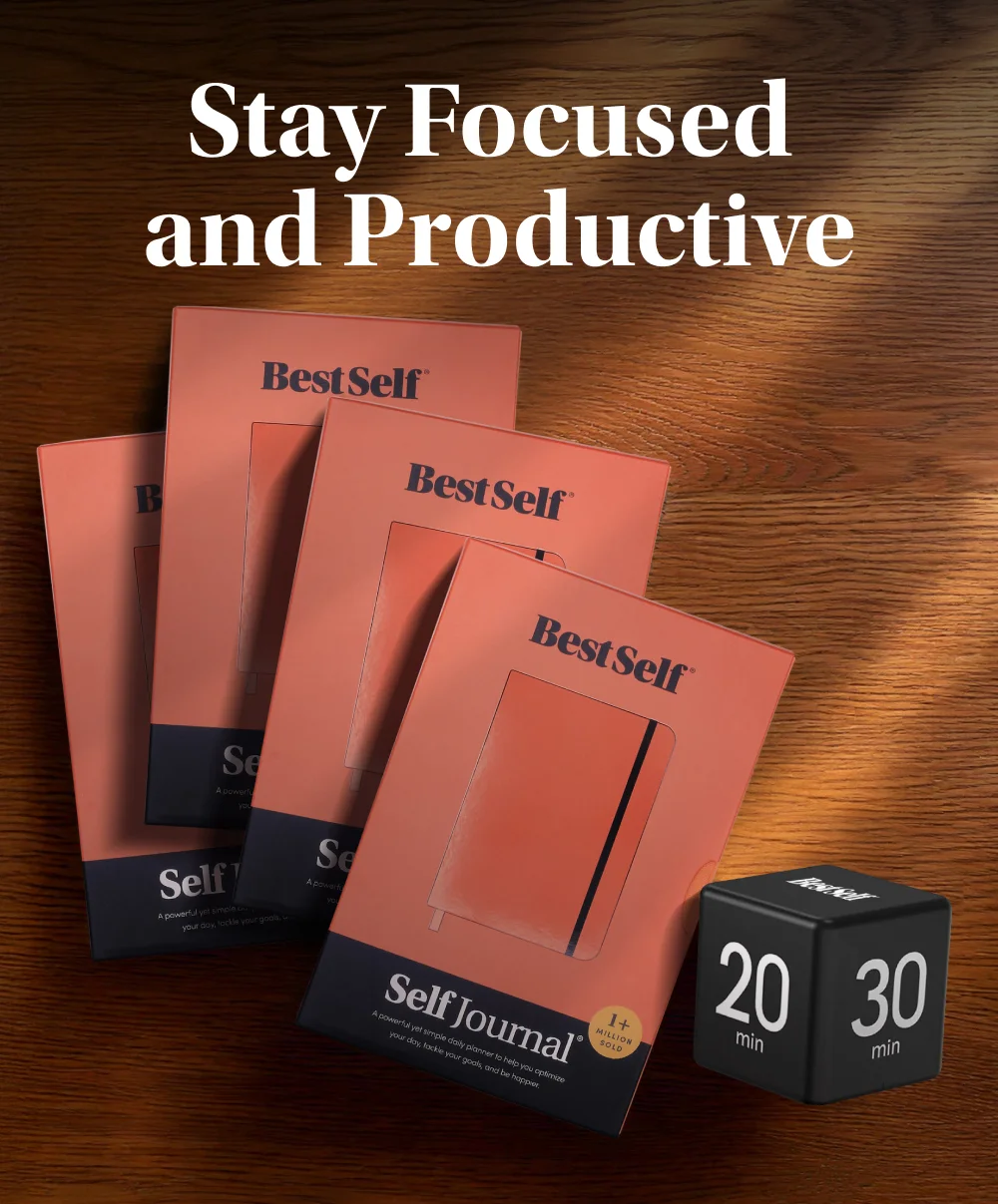 pomodoro timer and 1 year self journal