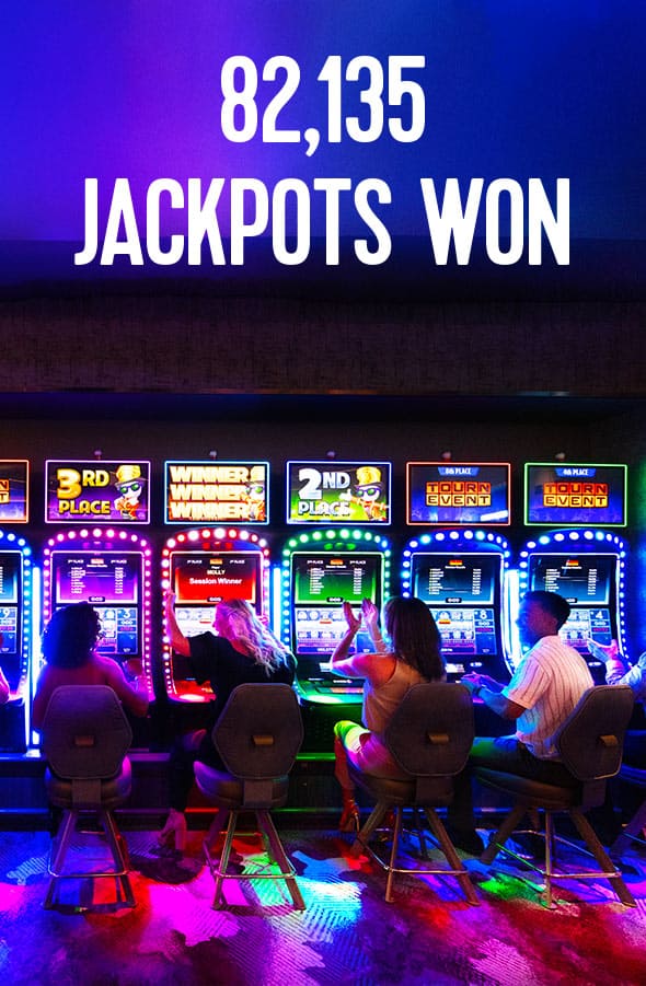 JACKPOTS WON