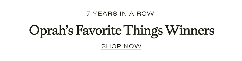 Shop Previous Oprah's Favorite Things Winners