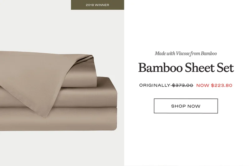 Bamboo Sheet Set - Shop Now