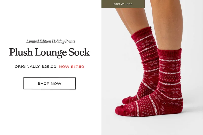 Plush Lounge Sock - Shop Now