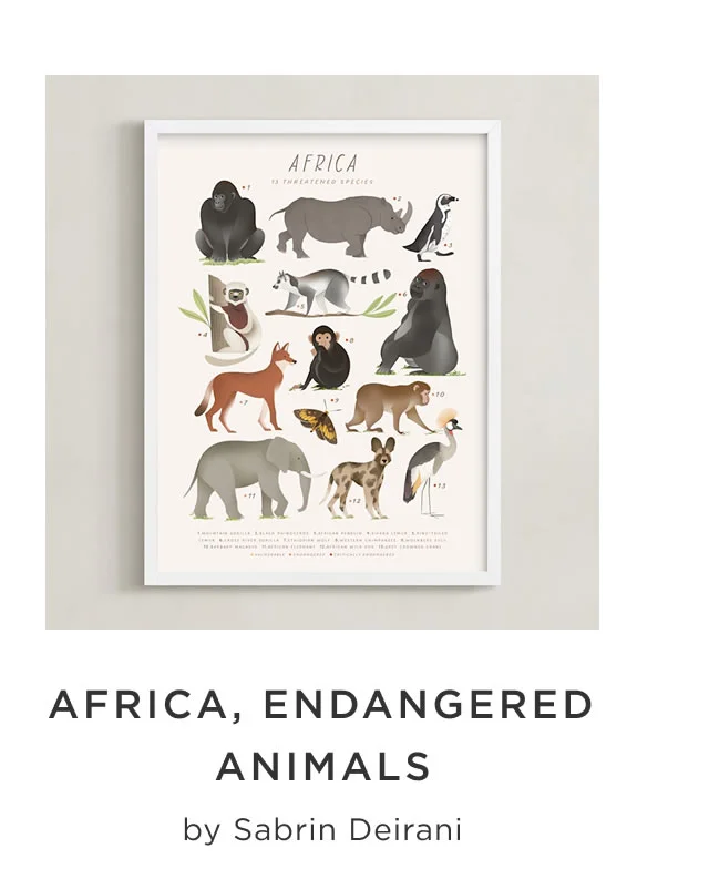 Africa, Endangered Animals