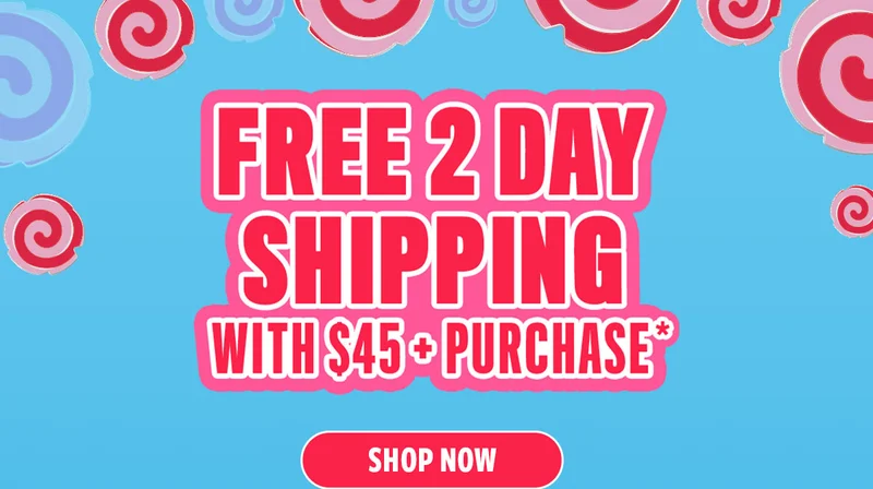 FREE 2 DAY SHIPPING WITH $45+ PURCHASE*