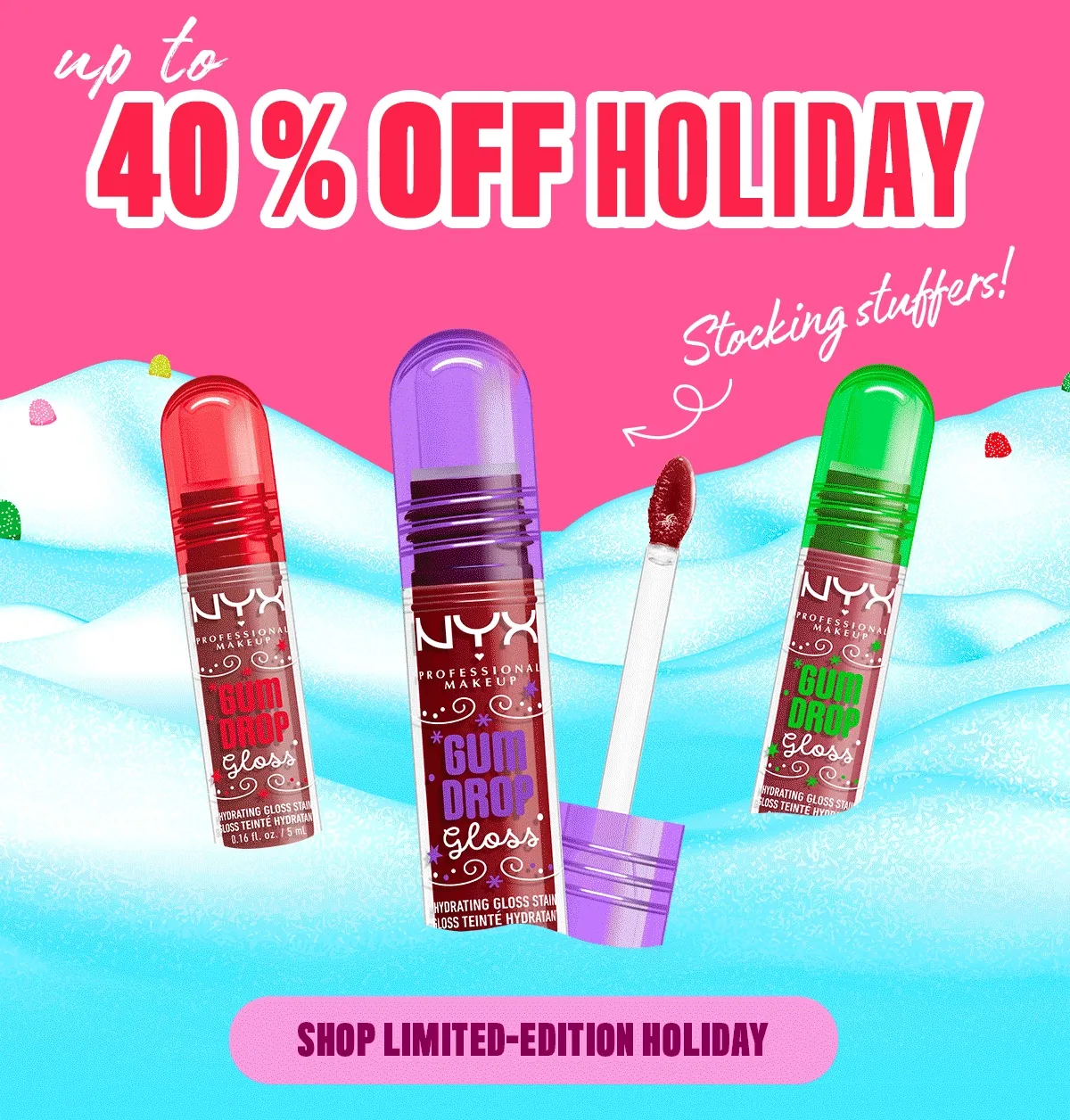 up to 40% OFF HOLIDAY