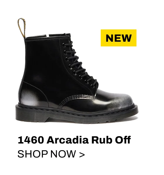 1460 Zip Arcadia Rub Off Leather Boots