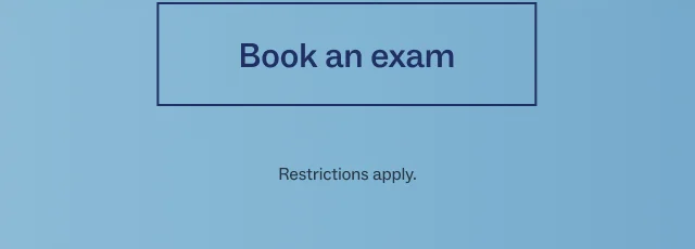 Book an exam