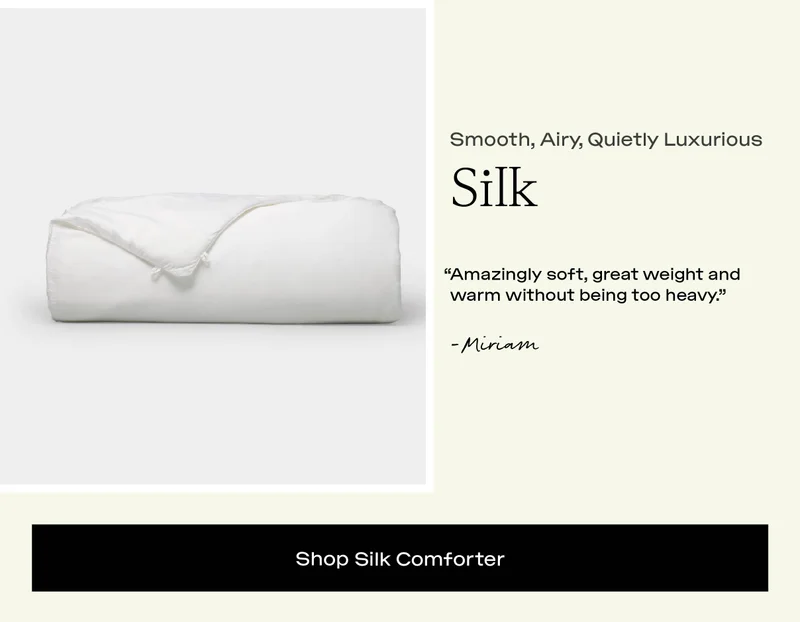 Shop The Silk Comforter: