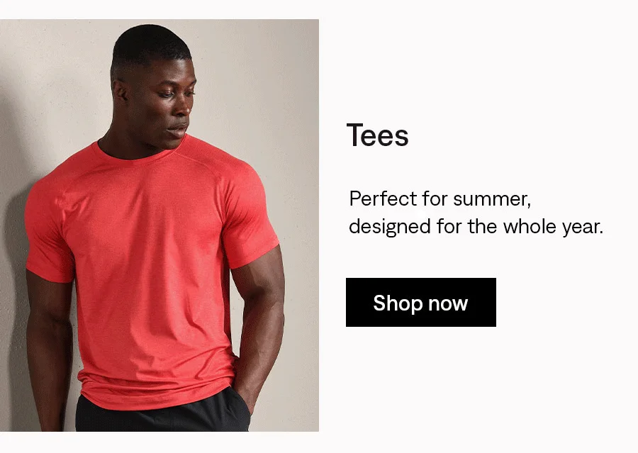 Shop men's active tees