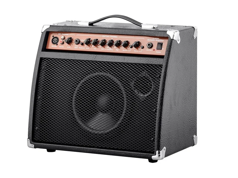 Stage Right 20W 8'&nbsp;Acoustic Guitar Amplifier and PA with 3-band EQ & Built-in Effects