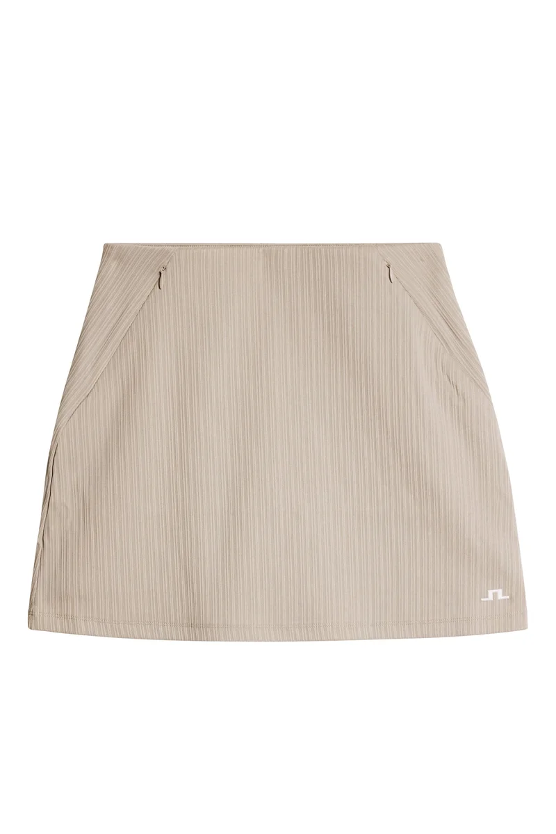 Image of Mia Mid Skirt / Oyster Brown
