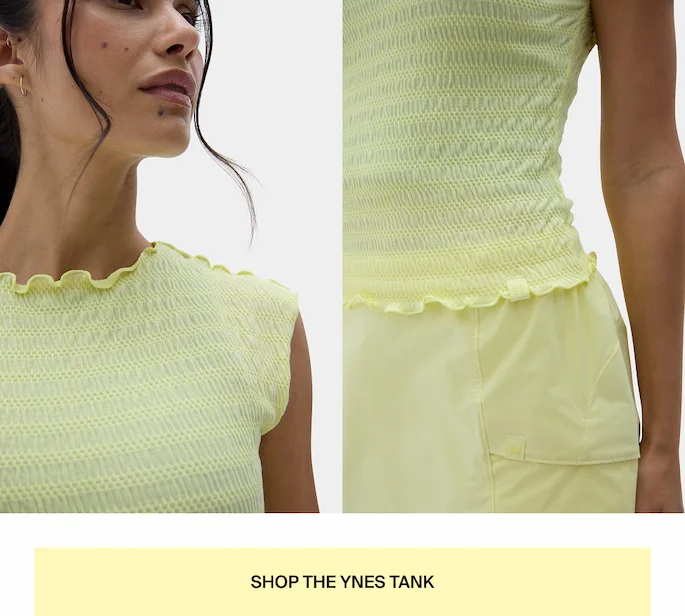 Shop the Ynes Tank in Limoncello