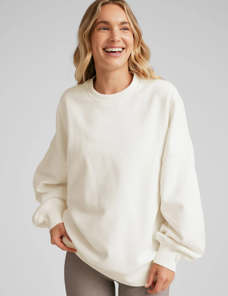Image of Solstice Fleece Oversized Sweatshirt