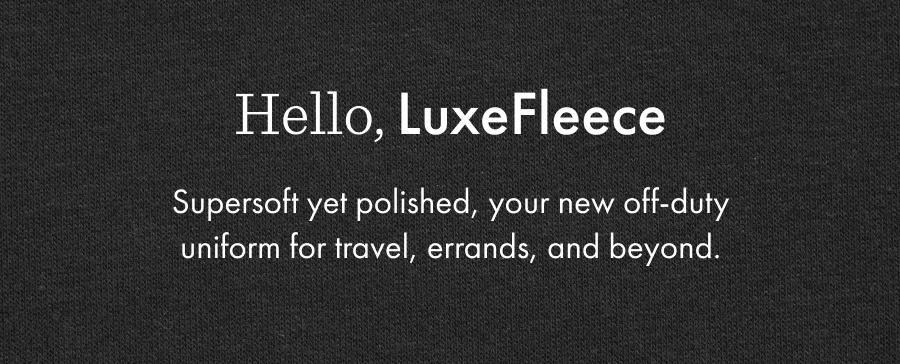 Shop LuxeFleece