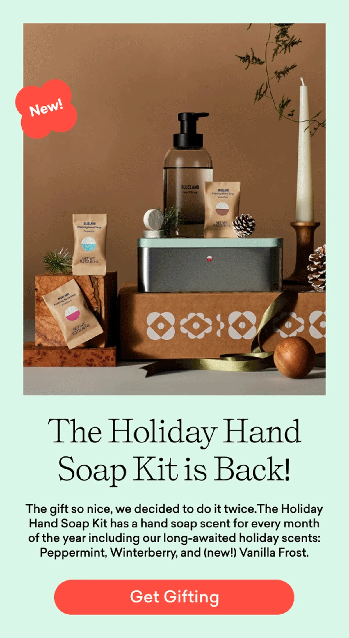 The Holiday Hand Soap Kit is back!