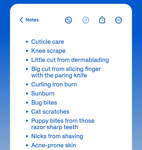 Long list of places you can spray Magic Molecule