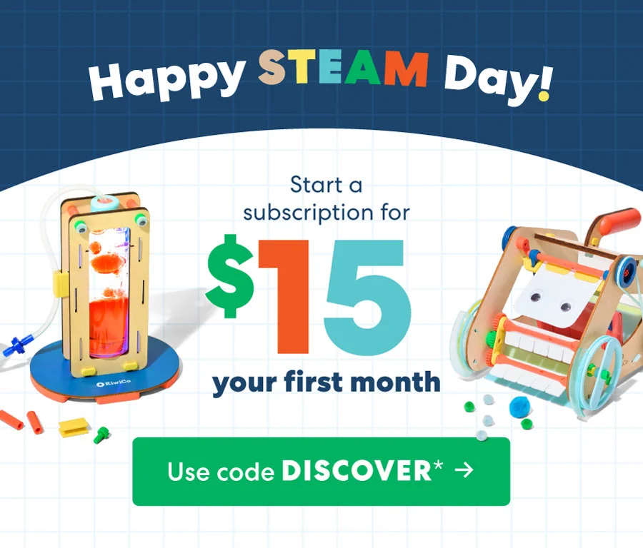 Happy STEAM Day! Get a FREE crate with a subscription