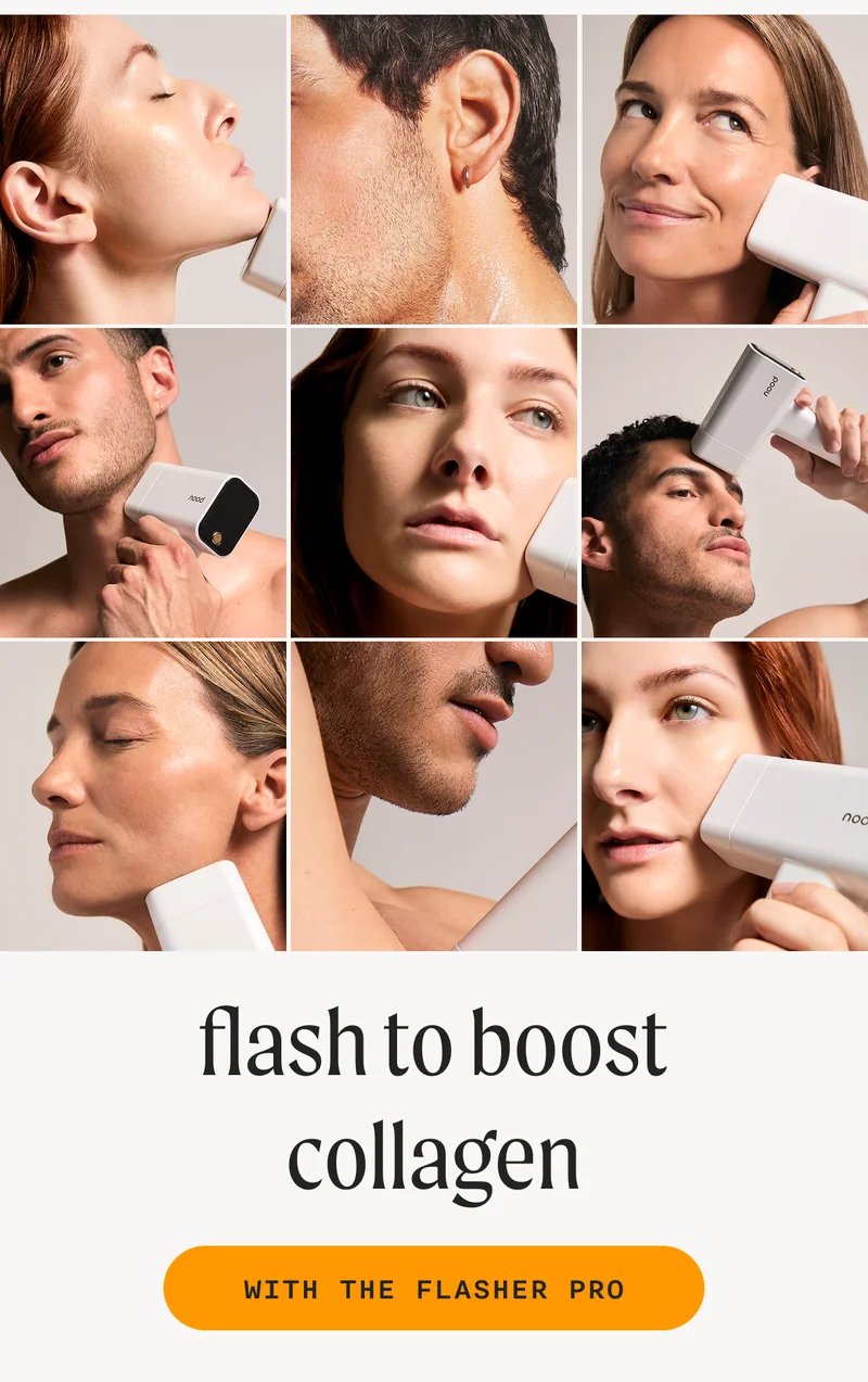 flash to boost collagen - WITH THE FLASHER PRO