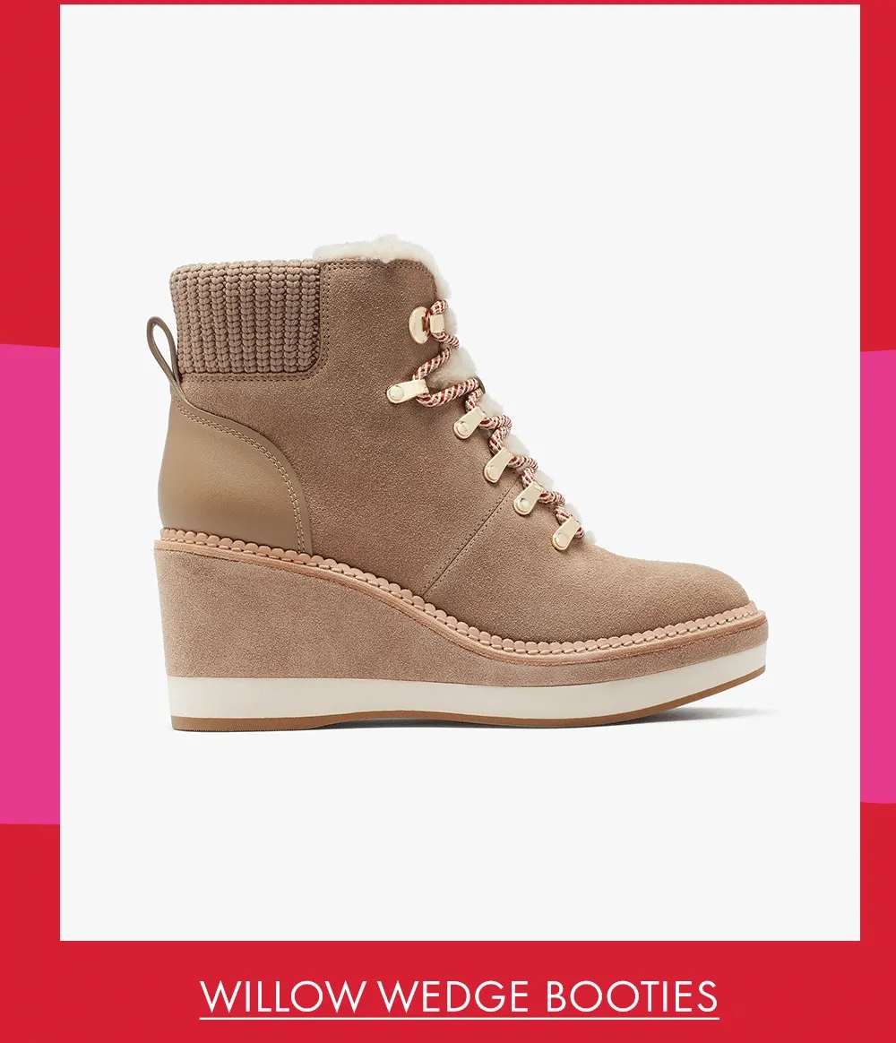 Willow Wedge Booties