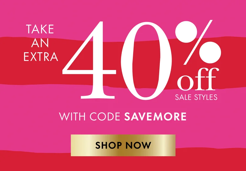Take An Extra 40% Off Sale Styles With Code discount code