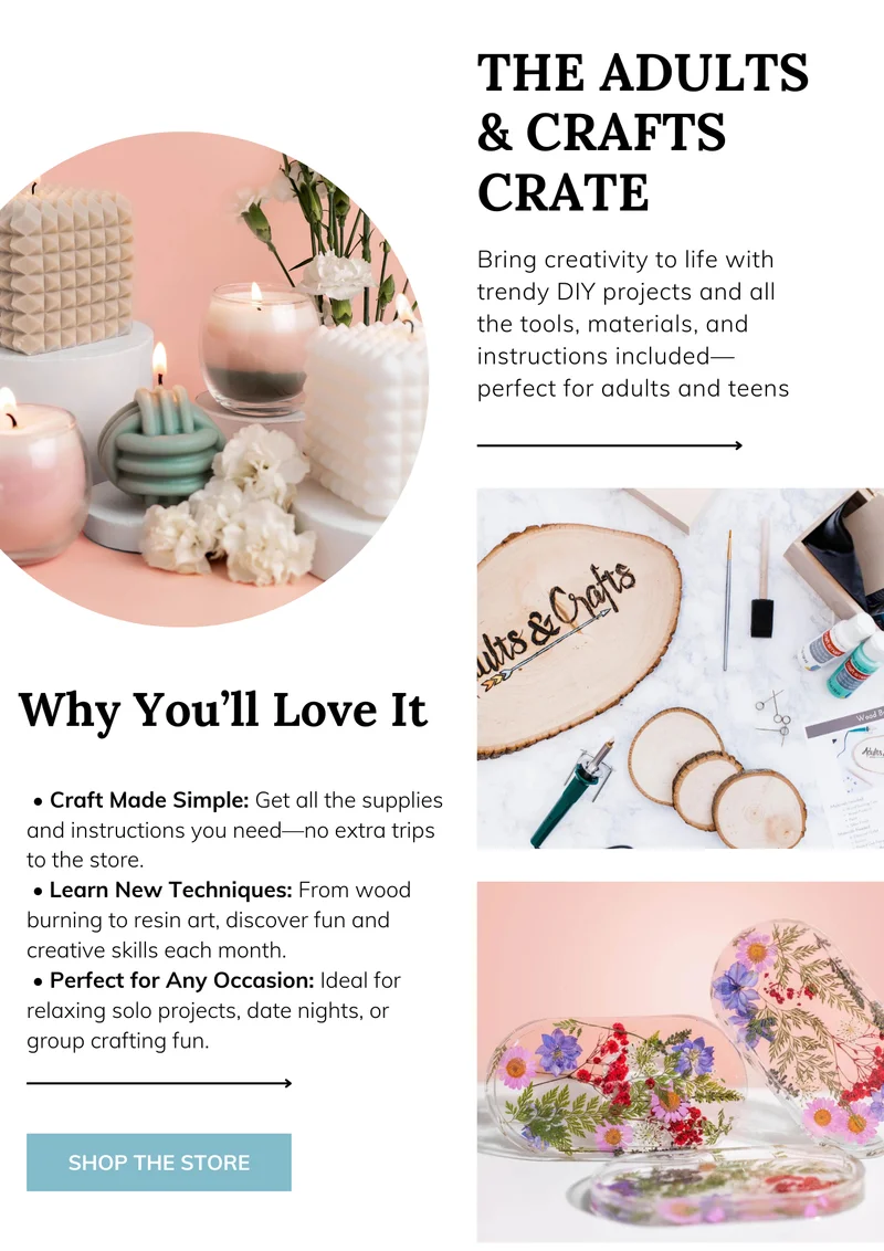 The Adults and Crafts Crate