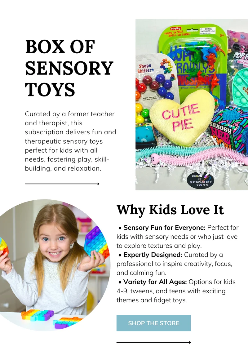 Box of Sensory Toys