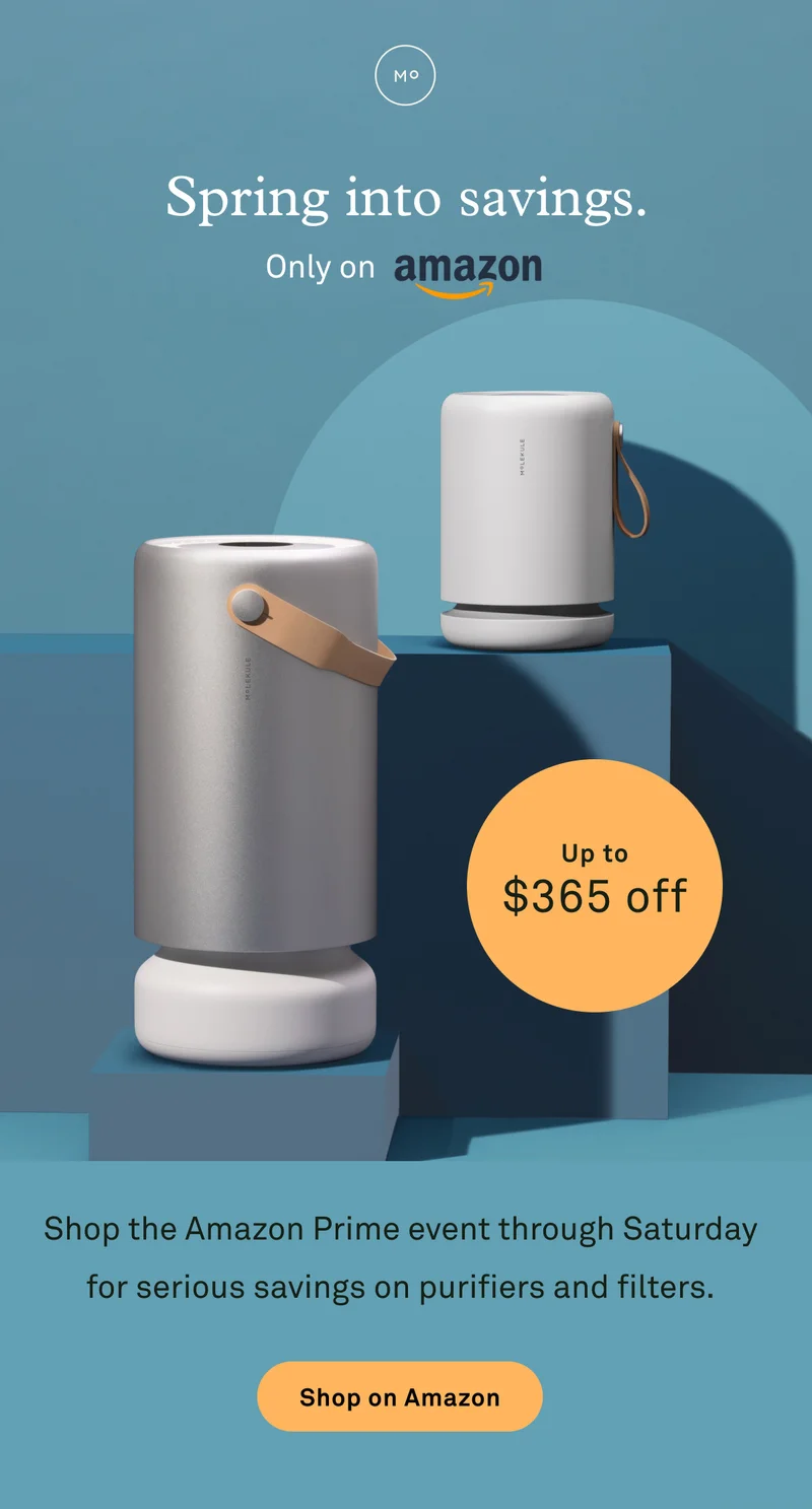 Spring into savings - Only on Amazon