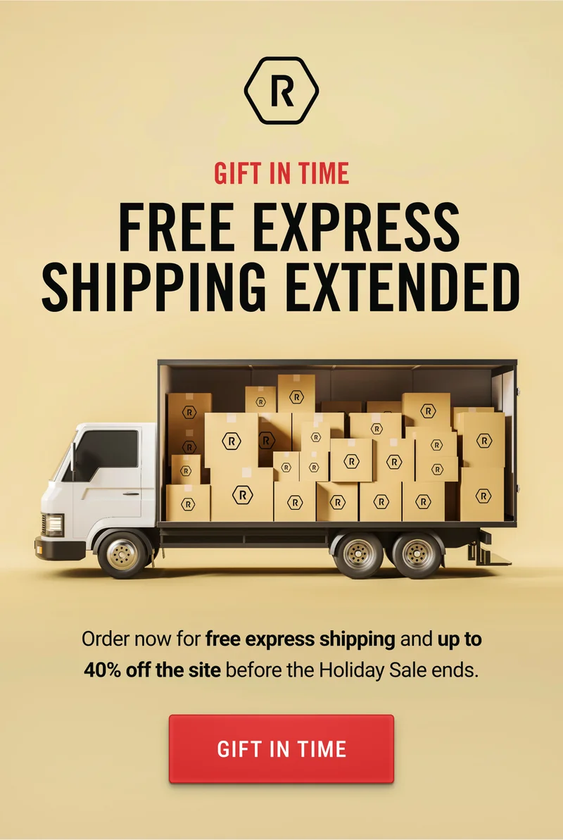 Free Express Shipping Extended