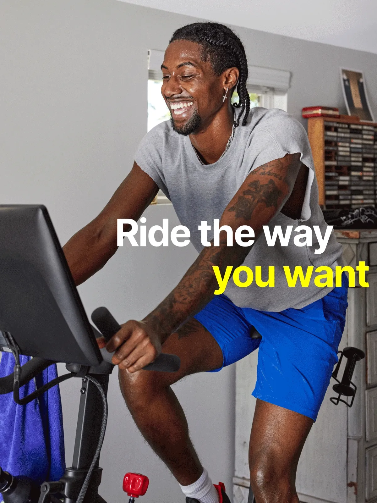 Ride the way you want