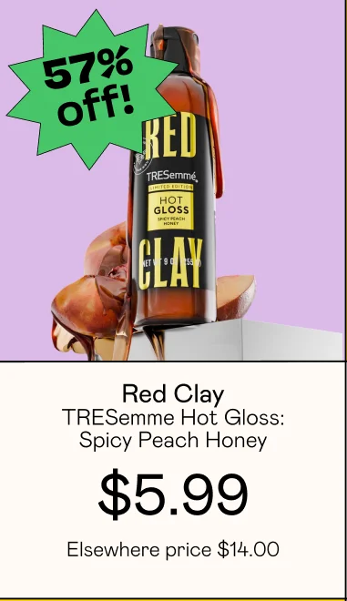TRESemme Hot Gloss: Spicy Peach Honey