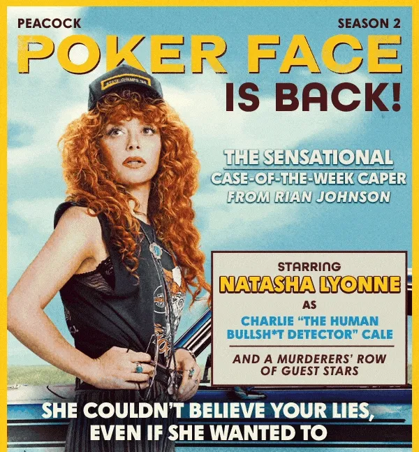 Poker Face Is Back - Season 2