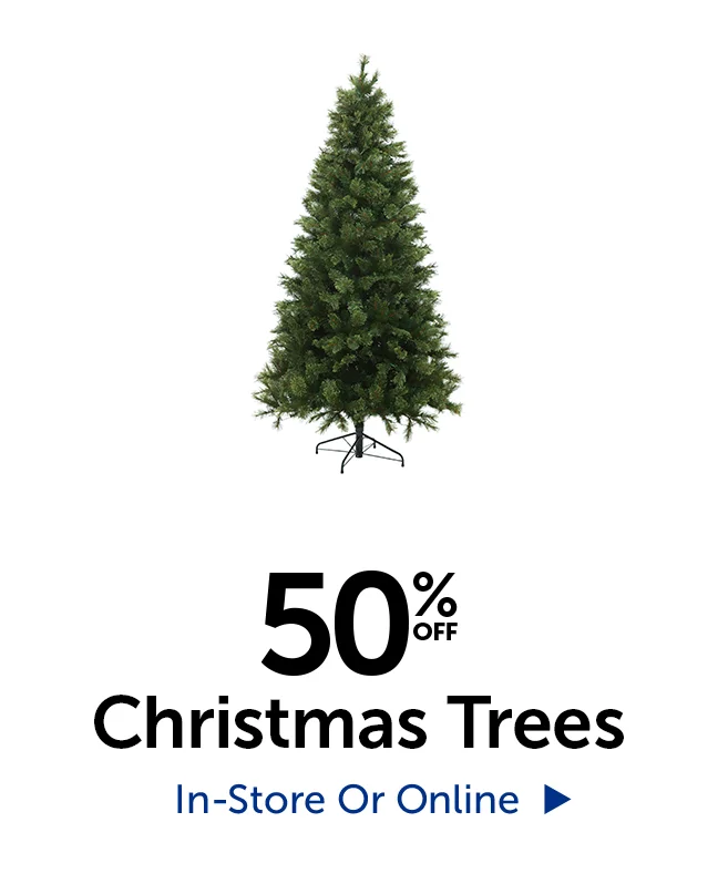 50% Off Christmas Trees
