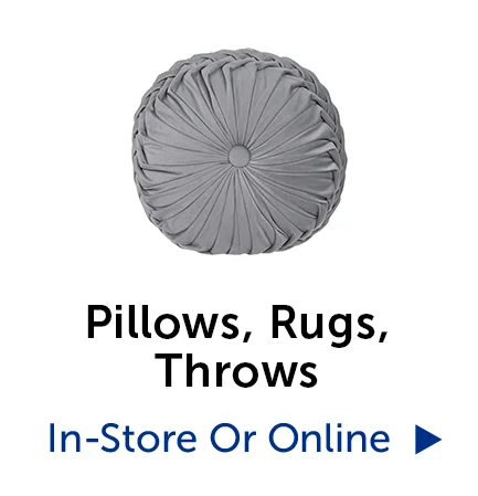 Pillows, Rugs, Throws